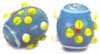 Oval Dotted Beads - click here for large view